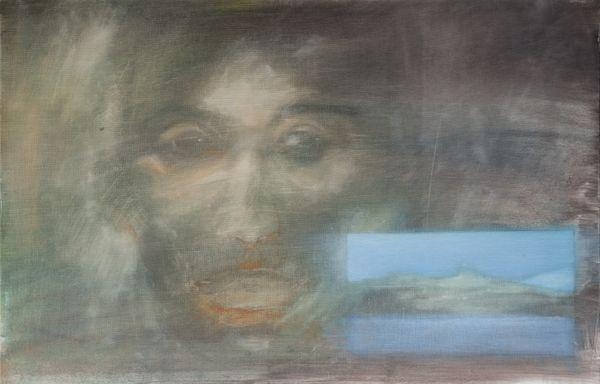 Artwork by Enrico Ingenito, Fragments de sujet, Made of oil on canvas