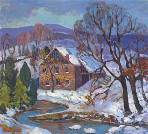 The Mill Stream by Fern Isabel Coppedge