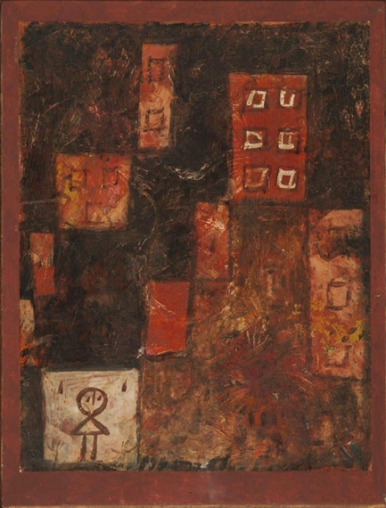 Häusertreppe by Paul Klee, 1923