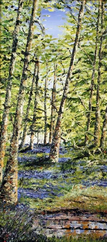Betty Rohan | 'Bluebells in National Park, Killarney' (2009) | MutualArt