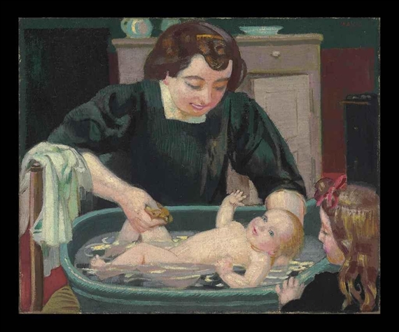 Le Bain (de Madeleine) by Maurice Denis, 1906