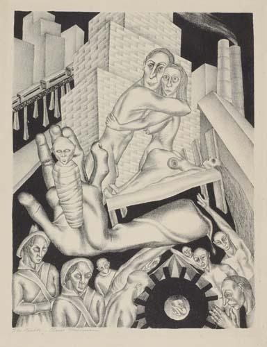 The Fair Sex; The Birth by Clare Mahl Moore, Circa 1936; Circa 1936