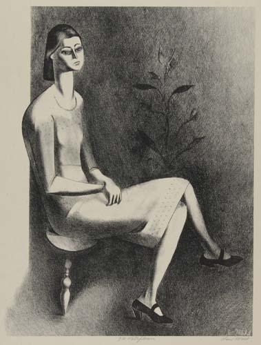 2 Works: The Wallflower; Henry's Acrobats by Clare Mahl Moore