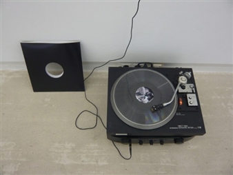 Installation view of Emil Holmer exhibition at Galerie Michael Janssen.
