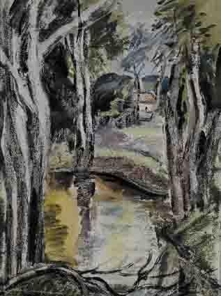 BY THE POND by Moila Powell