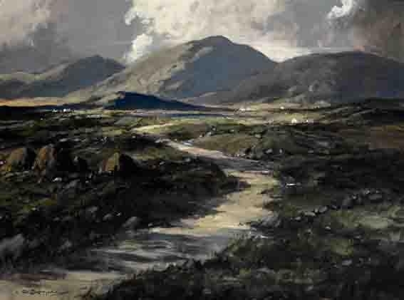 IN THE ROSSES, COUNTY DONEGAL by George Gillespie
