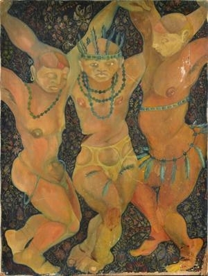 Three Women by Mylo Quam