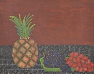 Pineapples and Grapes by Sophy Regensburg