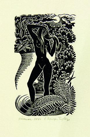 Hinemoa by E. Mervyn Taylor