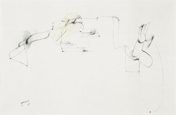 Montagnes I by Gaston Bertrand, 1963