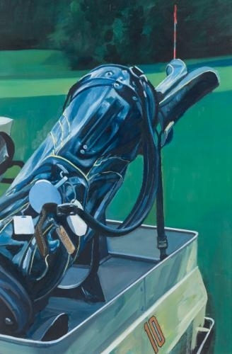 Golf Bag by Richard Estes, 1965