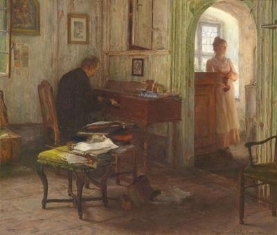 Relaxing to Music by Robert Poetzelberger