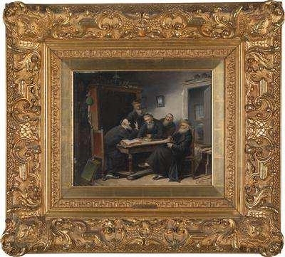 The Talmud Lesson by Carl Schleicher
