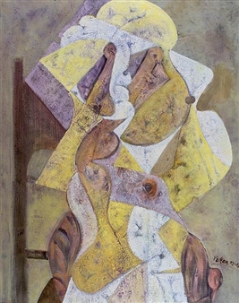 FIGURE IN YELLOW - Václav Menčík