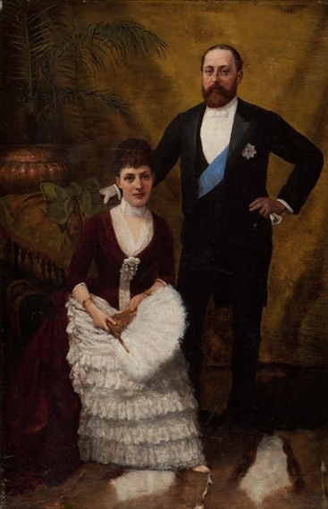 Forestier Amedee King Edward Vii And Queen Alexandra Mutualart