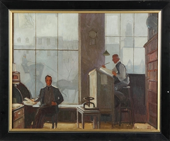 Office Scene - Ralph Avery