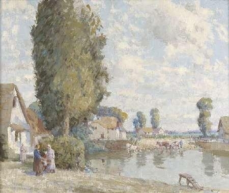 Berneval, Normandy by William Lee-Hankey