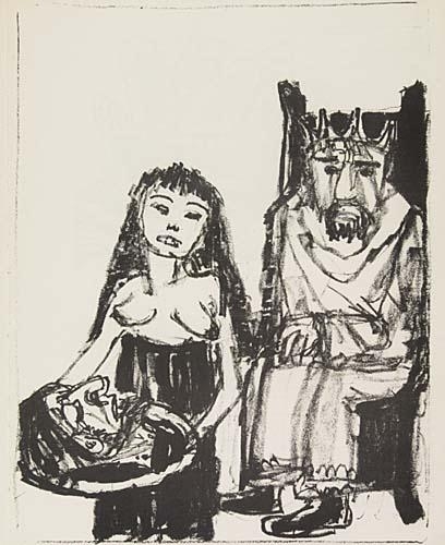 Matthäus--Evangelium by Otto Dix, 1960