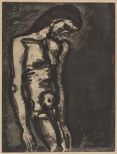 Toujours Flagellé by Georges Rouault, 1922