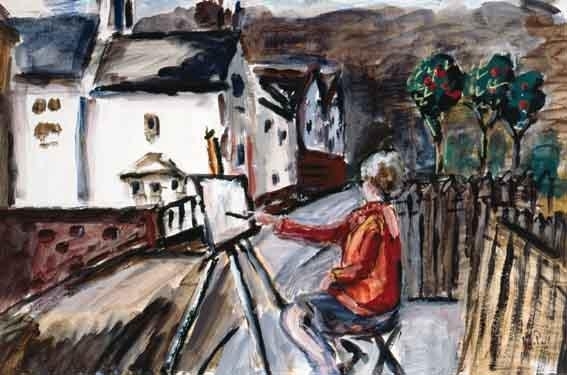 NORAH McGUINNESS PAINTING by Moila Powell