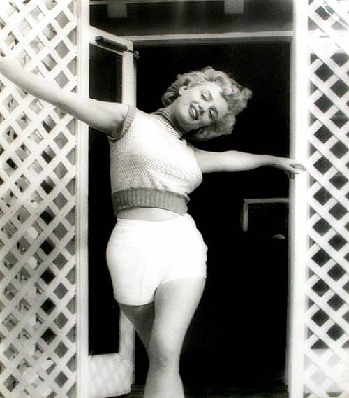 Marilyn Monroe, Bel Air Hotel, Stone Canyon by Andre de Dienes, 1952, printed later