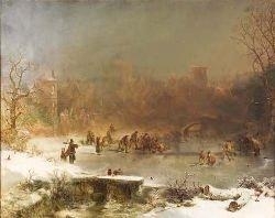 CURLING ON THE WATER OF LEITH - John Ritchie