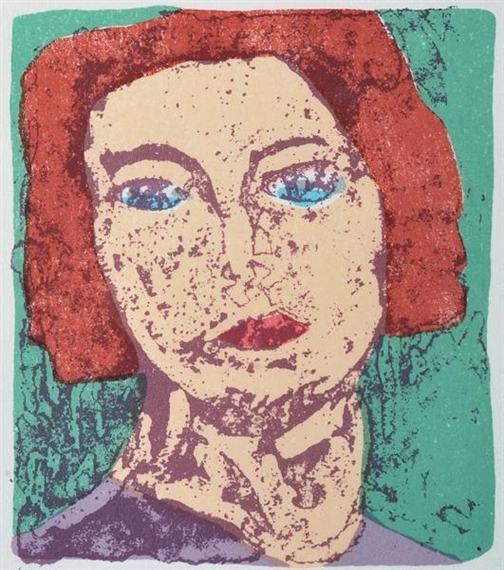 Woman with Red Hair by John Money, 1988