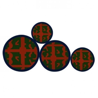 Four Part Tondo - Doris Marie Leeper