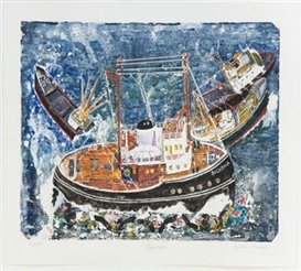 MALCOLM MORLEY Another Way to Make an Image, Monotypes