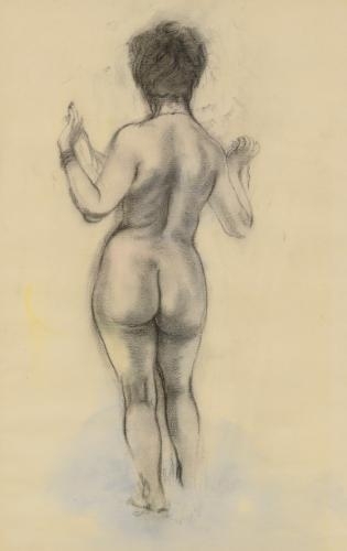 Female Nude by George Grosz, 1938