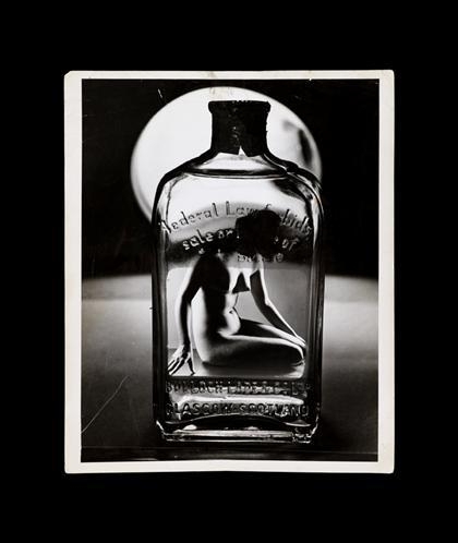 NUDE IN A BOTTLE by Weegee