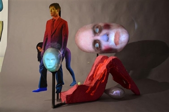Tony Oursler: False-Color Actions - Galeria Soledad Lorenzo