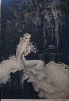 Louis Icart | Orchids (Circa 1937) | MutualArt