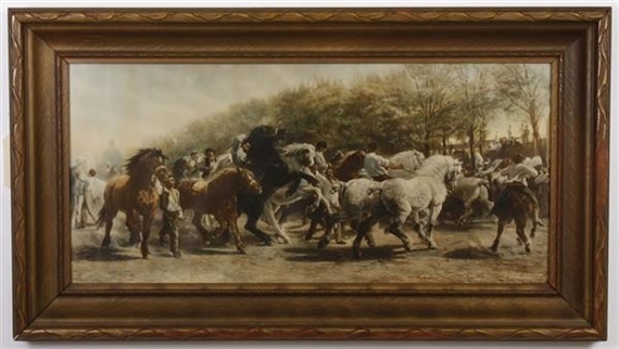 The Horse Fair by Rosa Bonheur, 1853