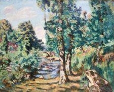 Le Pont Charrault by Armand Guillaumin, circa 1895