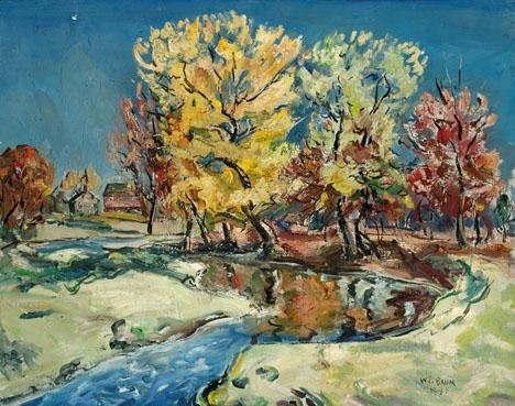 AUTUMN by Walter Emerson Baum, 1941