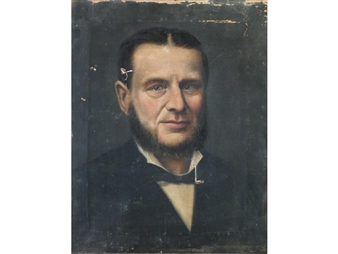 Two Works (Bust Portraits): Mr. and Mrs. Sweeney - G.E. Boyes