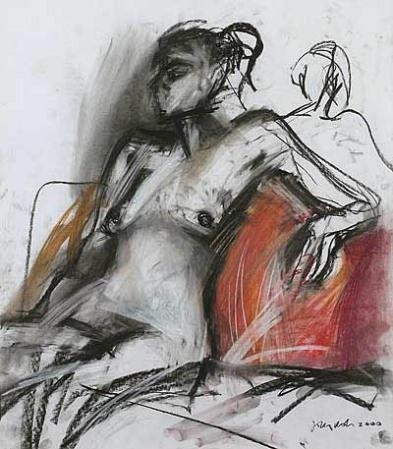 Seated Nude by Jolly Koh, 2000