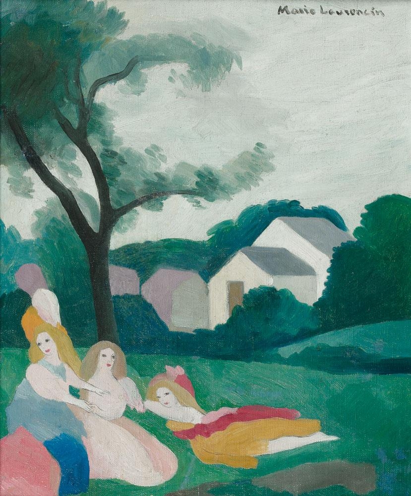 marie-laurencin-deux-jeunes-femmes-mutualart