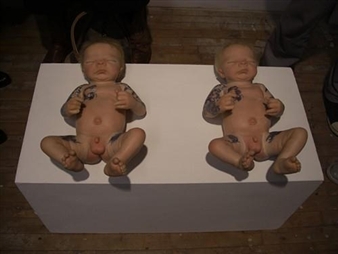 Bushwick Art Openings: Tattooed Babies and Indestructible Books 