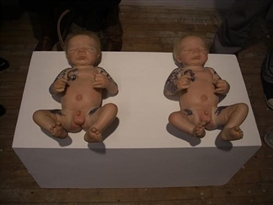 Bushwick Art Openings: Tattooed Babies and Indestructible Books 