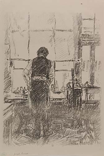 Joseph Pennell by Childe Hassam, 1917