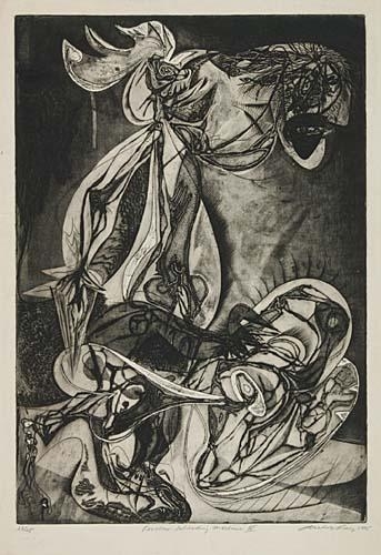 André Racz | Perseus Beheading Medusa IV (1945) | MutualArt