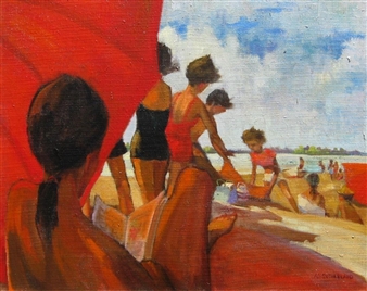 Red Umbrella - Alexander Sutherland