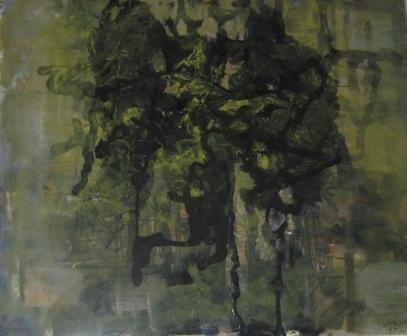 Artwork by Jacob Wexler, Composition, 1967, Made of Collage and mixed media on paper