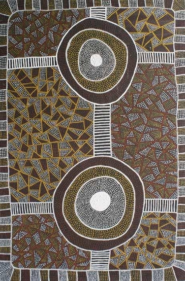 Coral Reflected in Sea of Purakupali by Nina Puruntatameri, 2005