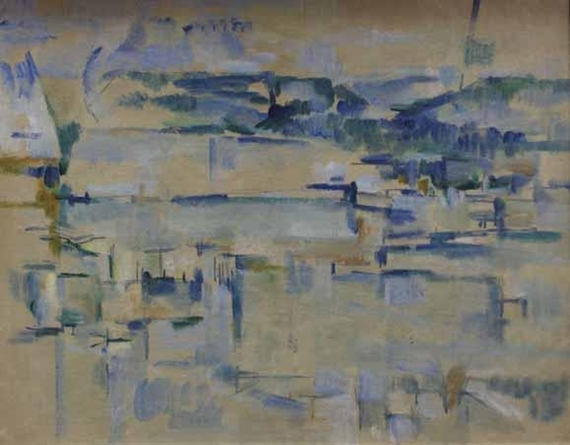 Cubist Landscape by John Passmore, circa 1945-1946