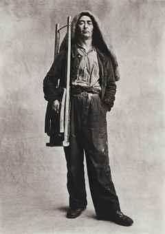 Charbonnier, Paris, 1950 by Irving Penn, printed 1967