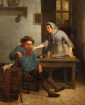 The end of the siesta - Norbert Joseph Horgnies