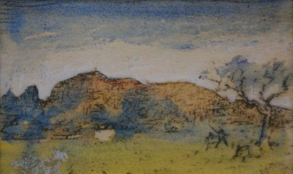 Flinders Ranges by Lloyd Rees, 1977